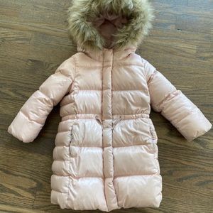 Pink Gap down jacket / puffer.